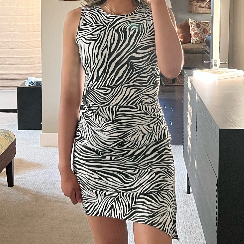 MK zebra print dress